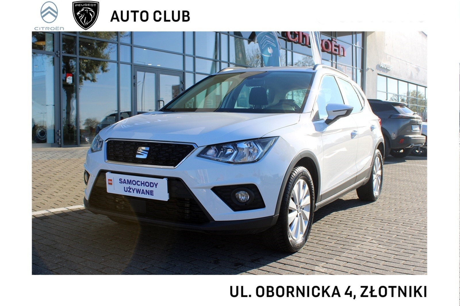 Seat Arona Złotniki - 71 900 pln, 60 044 km, 2019 